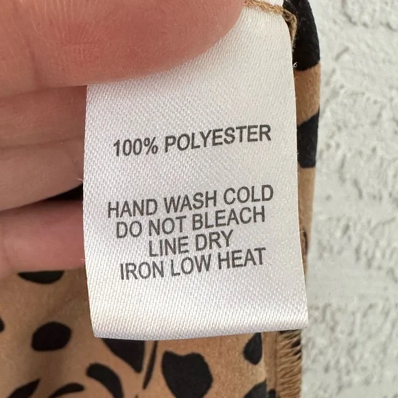 Lulus Midi Skirt XS Leopard Animal Print - Picture 7 of 10